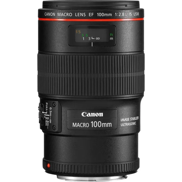Objectif EF 100mm f/2.8L Macro IS USM **fin de stock**
